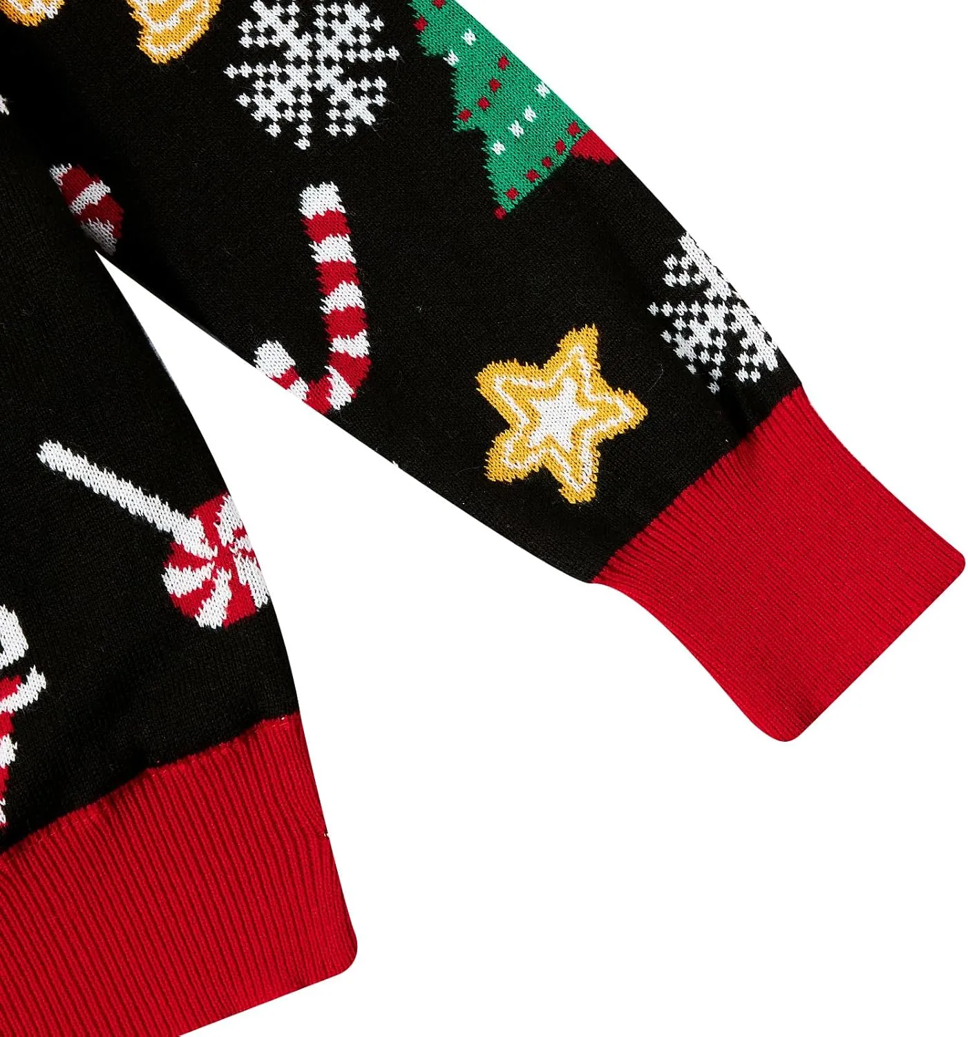 ADUKIDE Boys Ugly Christmas Sweater Xmas LED Light up Sweatshirt Girls Long Sleeve Knit Pullover Size 5-14T