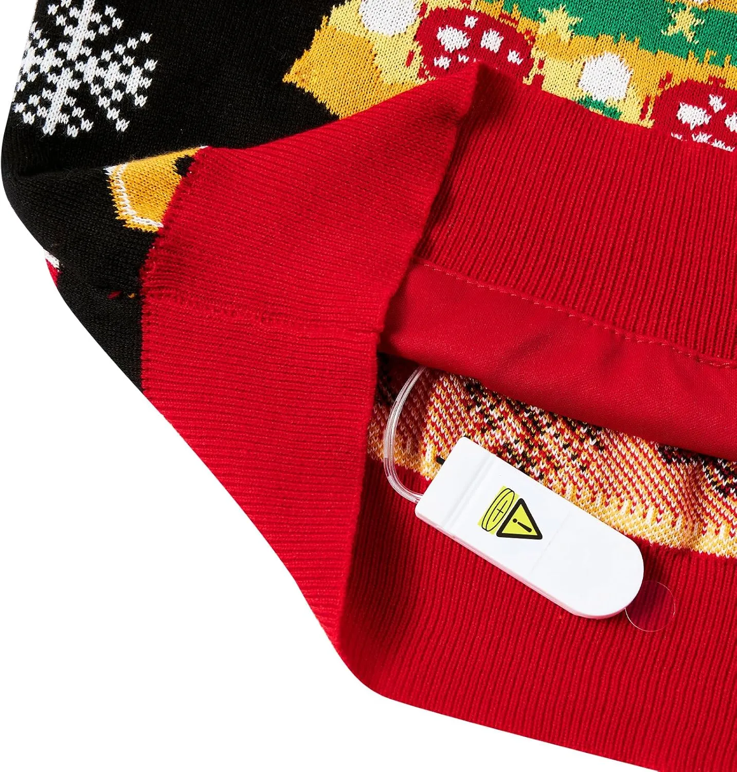 ADUKIDE Boys Ugly Christmas Sweater Xmas LED Light up Sweatshirt Girls Long Sleeve Knit Pullover Size 5-14T