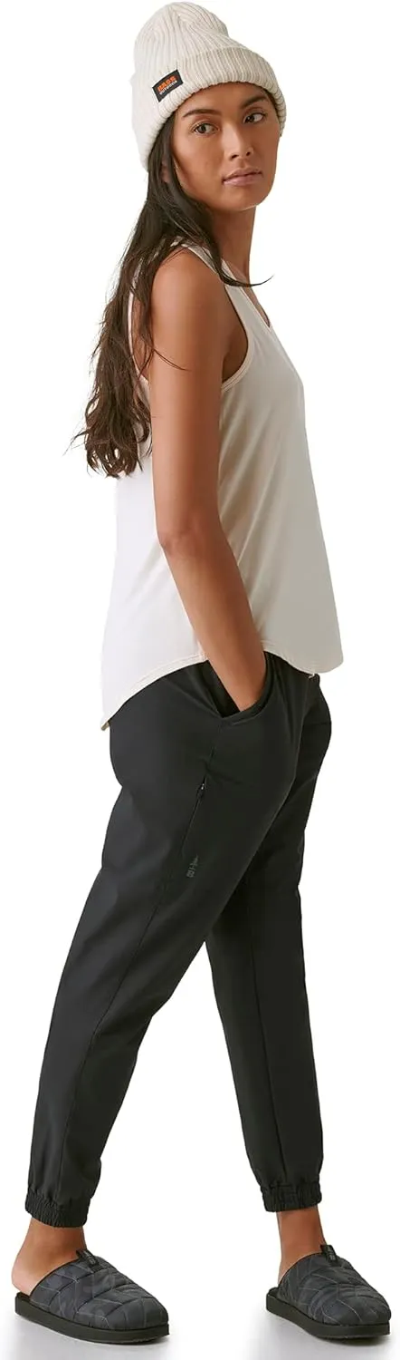 BASS OUTDOOR Women’s Pants – Lightweight Joggers with Elastic Waist