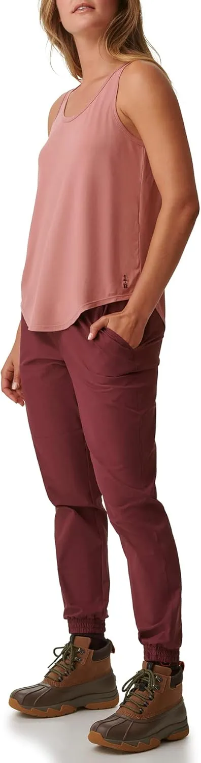 BASS OUTDOOR Women’s Pants – Lightweight Joggers with Elastic Waist