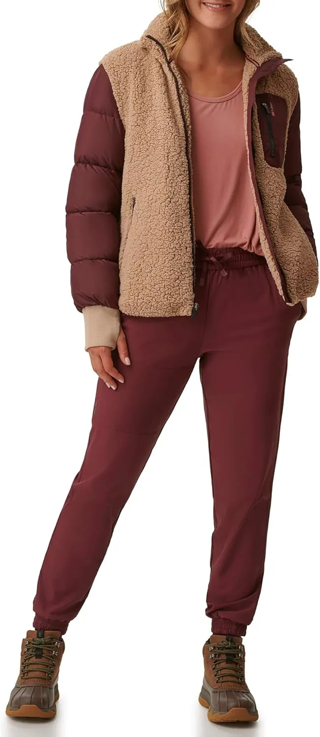 BASS OUTDOOR Women’s Pants – Lightweight Joggers with Elastic Waist