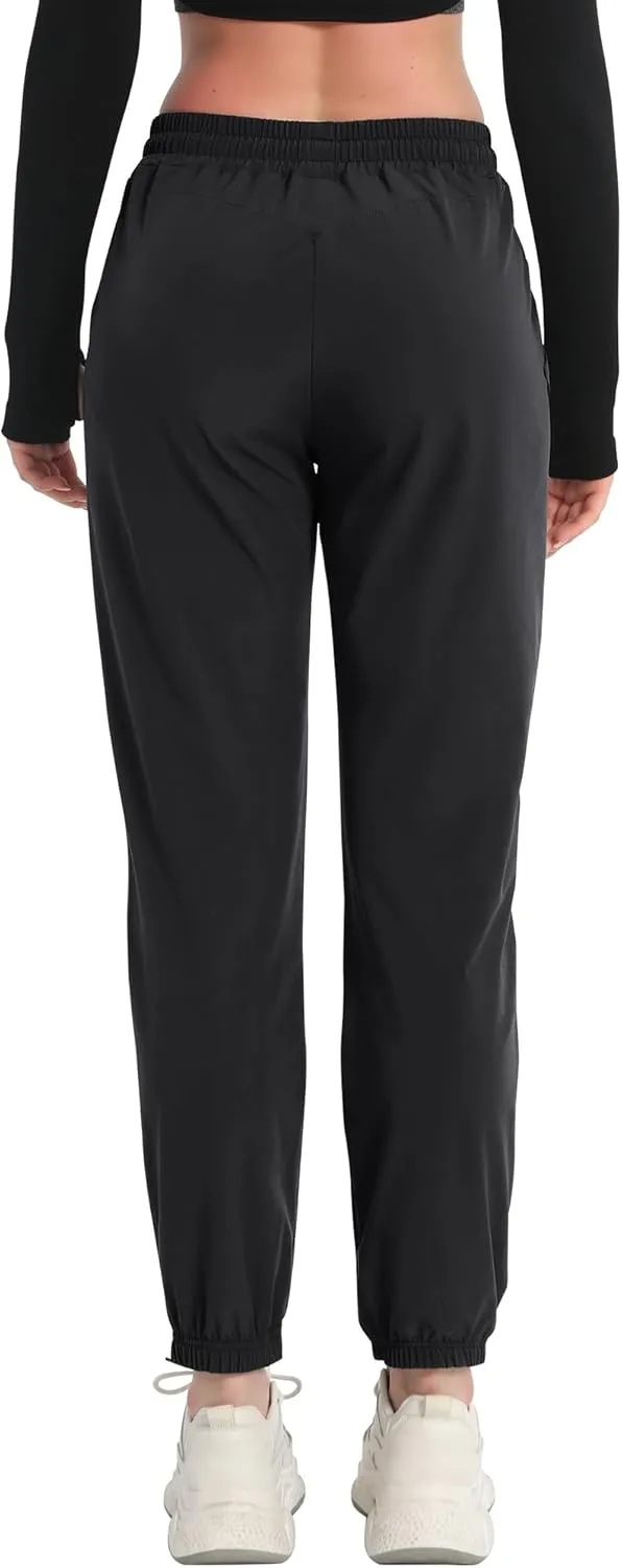 BROKIG Women's Lightweight Joggers Pants,Casual Gym Running Workout Sweatpants with Pockets
