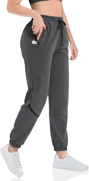 BROKIG Women's Lightweight Joggers Pants,Casual Gym Running Workout Sweatpants with Pockets