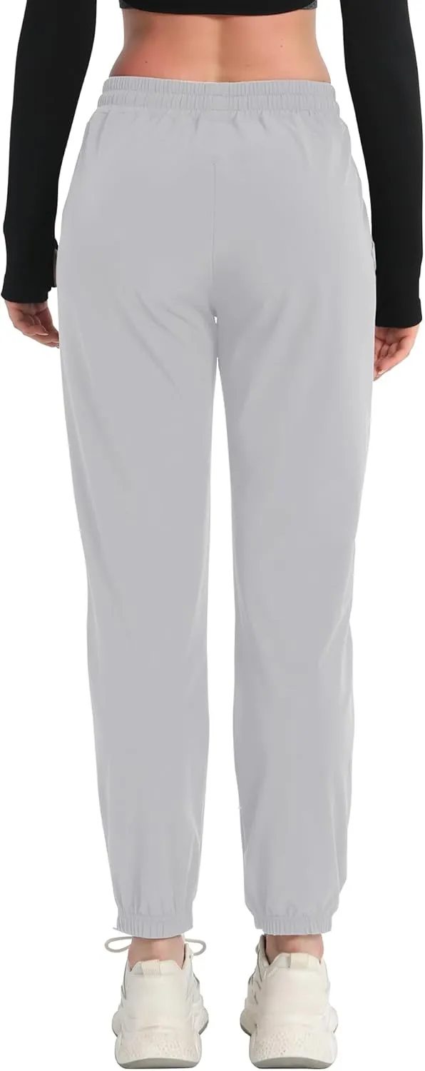 BROKIG Women's Lightweight Joggers Pants,Casual Gym Running Workout Sweatpants with Pockets