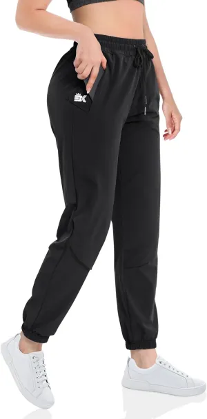 BROKIG Women's Lightweight Joggers Pants,Casual Gym Running Workout Sweatpants with Pockets