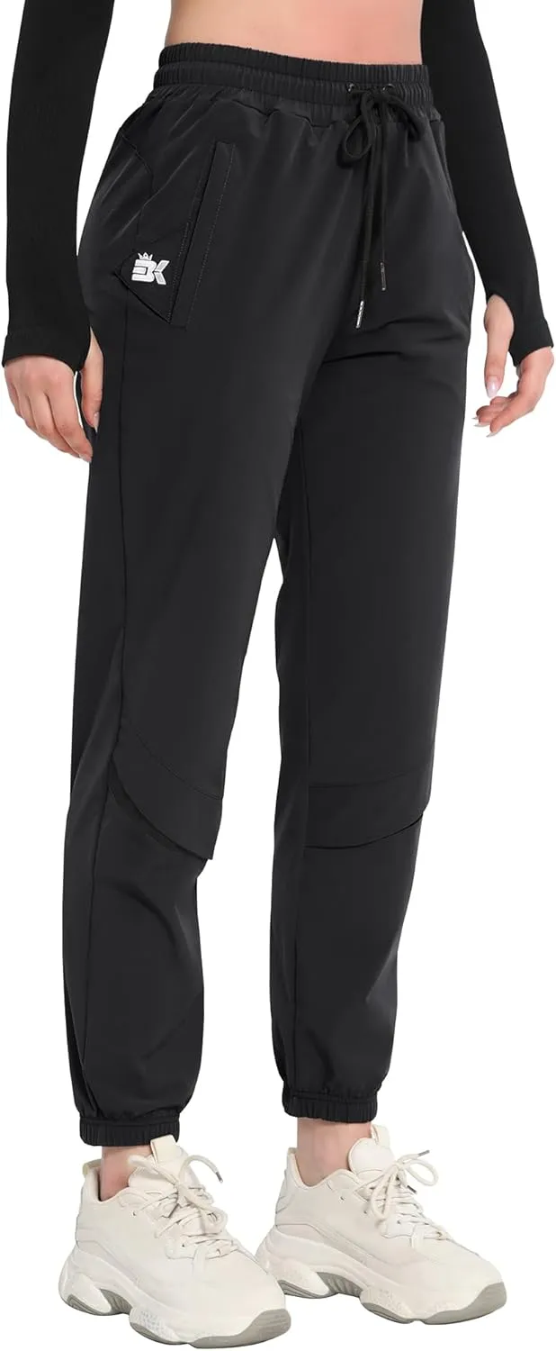 BROKIG Women's Lightweight Joggers Pants,Casual Gym Running Workout Sweatpants with Pockets