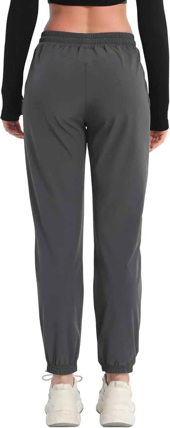 BROKIG Women's Lightweight Joggers Pants,Casual Gym Running Workout Sweatpants with Pockets