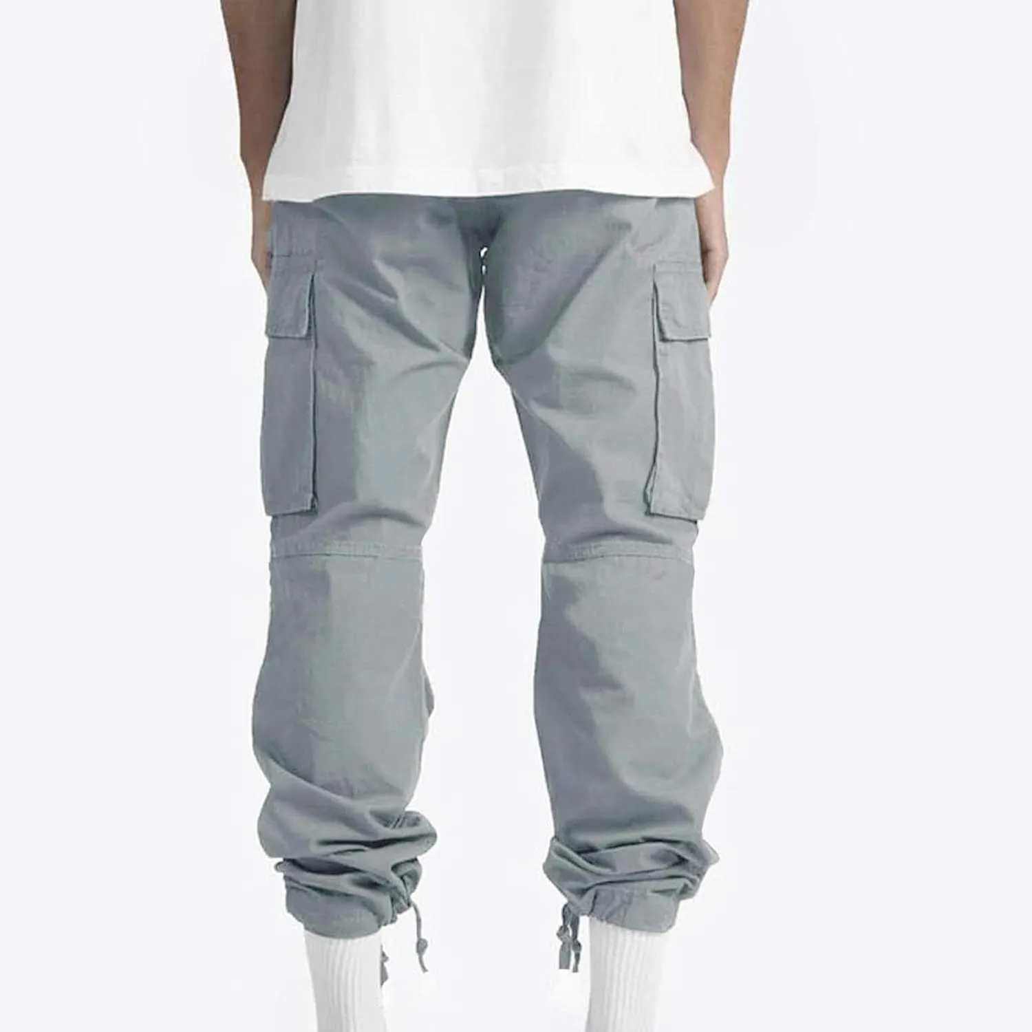 Cargo Pants for Men Relaxed Fit Joggers Pants Multi-Pocket Work Pants Casual Outdoor Hiking Pants Tactical Trousers