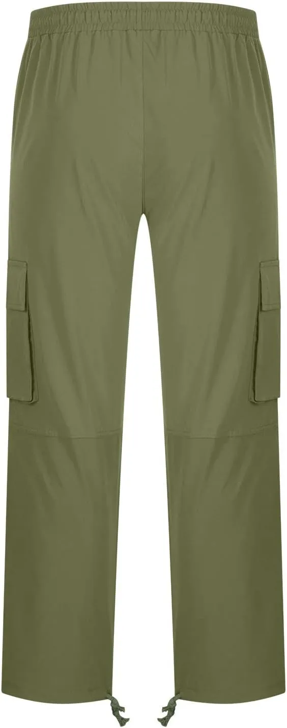 Cargo Pants for Men Relaxed Fit Joggers Pants Multi-Pocket Work Pants Casual Outdoor Hiking Pants Tactical Trousers
