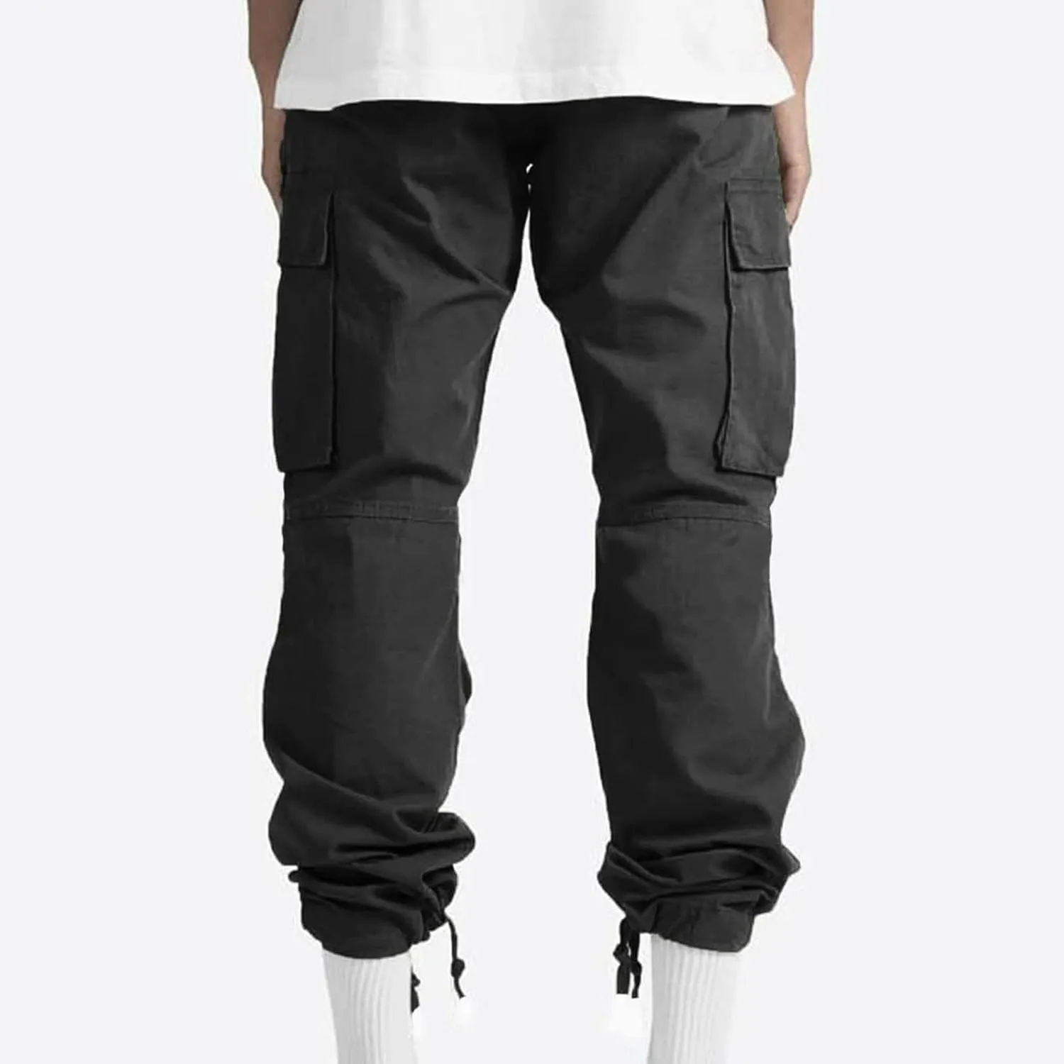 Cargo Pants for Men Relaxed Fit Joggers Pants Multi-Pocket Work Pants Casual Outdoor Hiking Pants Tactical Trousers