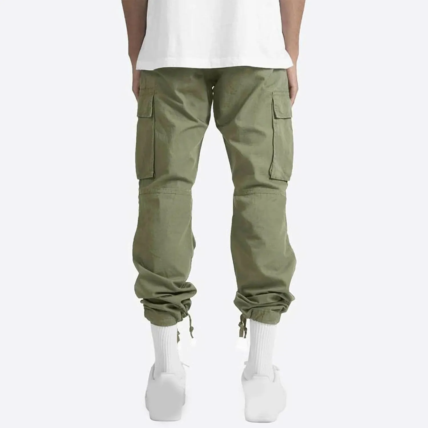 Cargo Pants for Men Relaxed Fit Joggers Pants Multi-Pocket Work Pants Casual Outdoor Hiking Pants Tactical Trousers