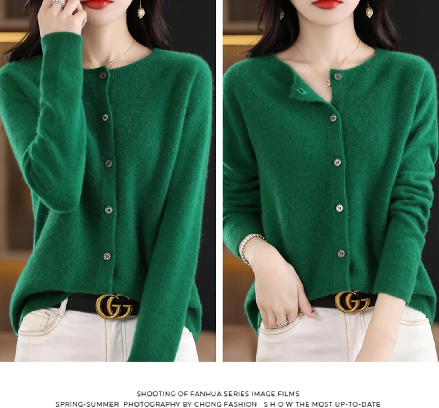Cashmere Sweaters for Women, 100% Cashmere Half Turtleneck Warm Light Long Sleeve Elegant Soft Pullover Sweater