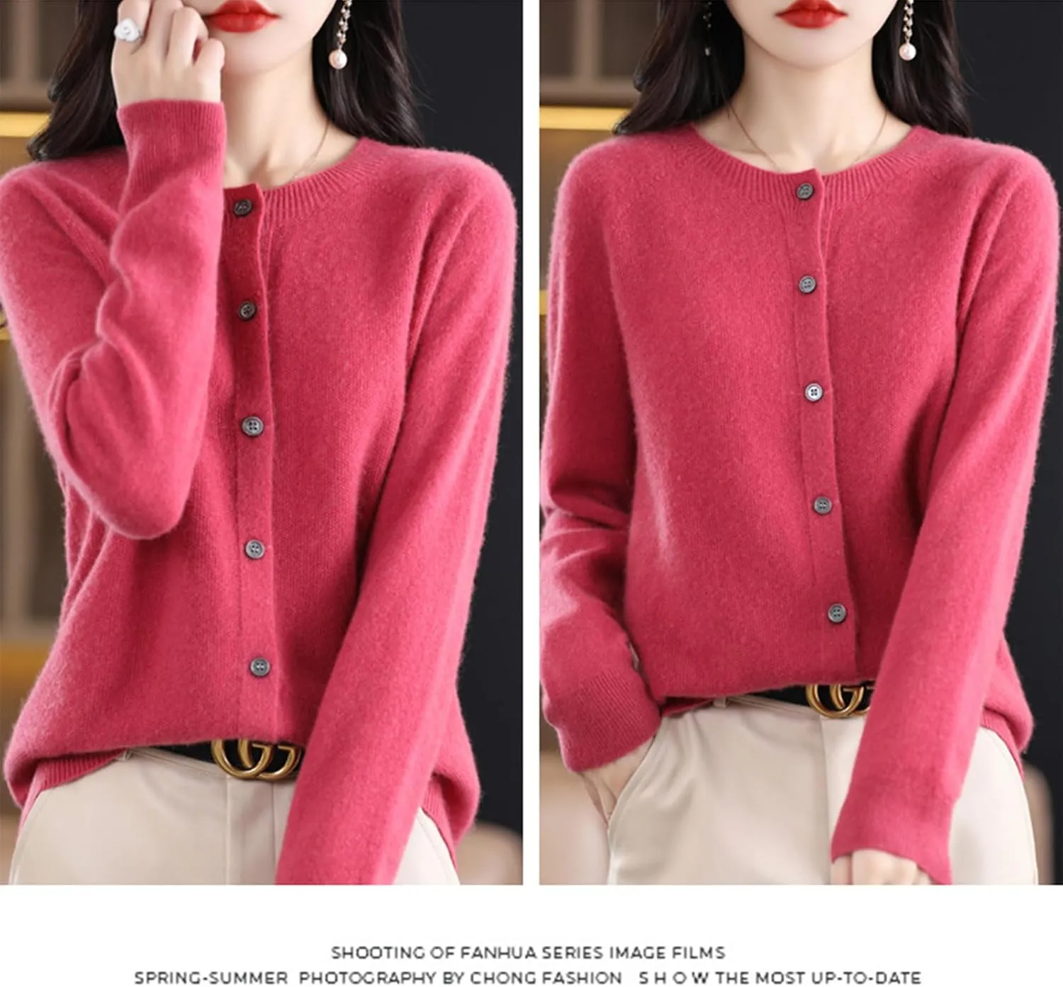 Cashmere Sweaters for Women, 100% Cashmere Half Turtleneck Warm Light Long Sleeve Elegant Soft Pullover Sweater