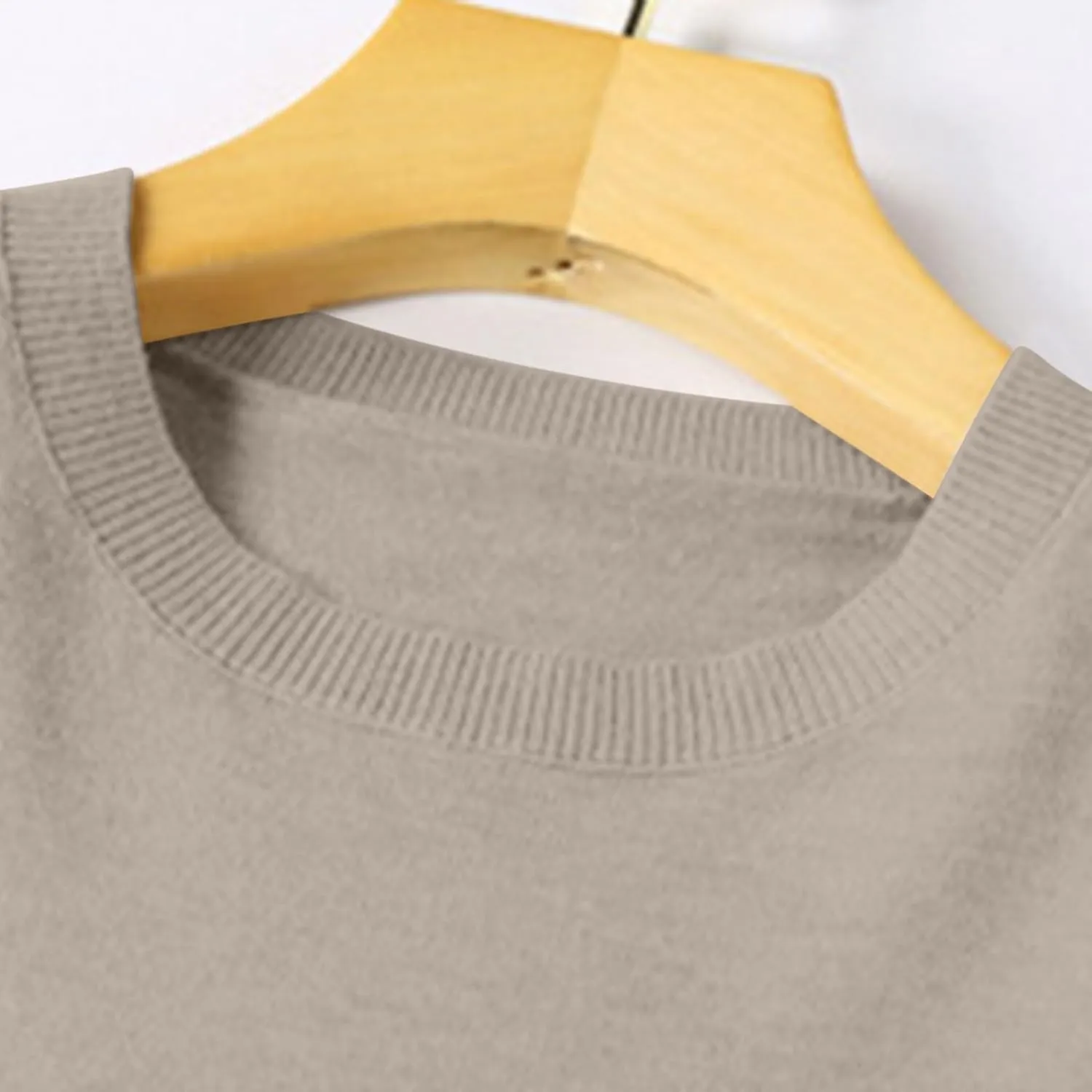 Cashmere Sweaters for Women 2024 Casual Solid Long Sleeve Tops Loose Soft Lightweight V-Neck Pullover Wool Knit Warm Sweater