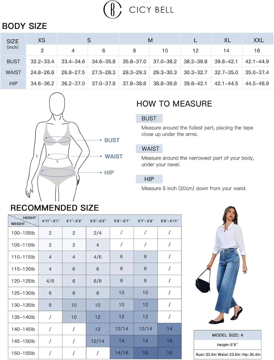 Cicy Bell Womens High Waisted Cropped Jeans Trendy Stretchy Baggy Straight Leg Raw Hem Capri Denim Pants