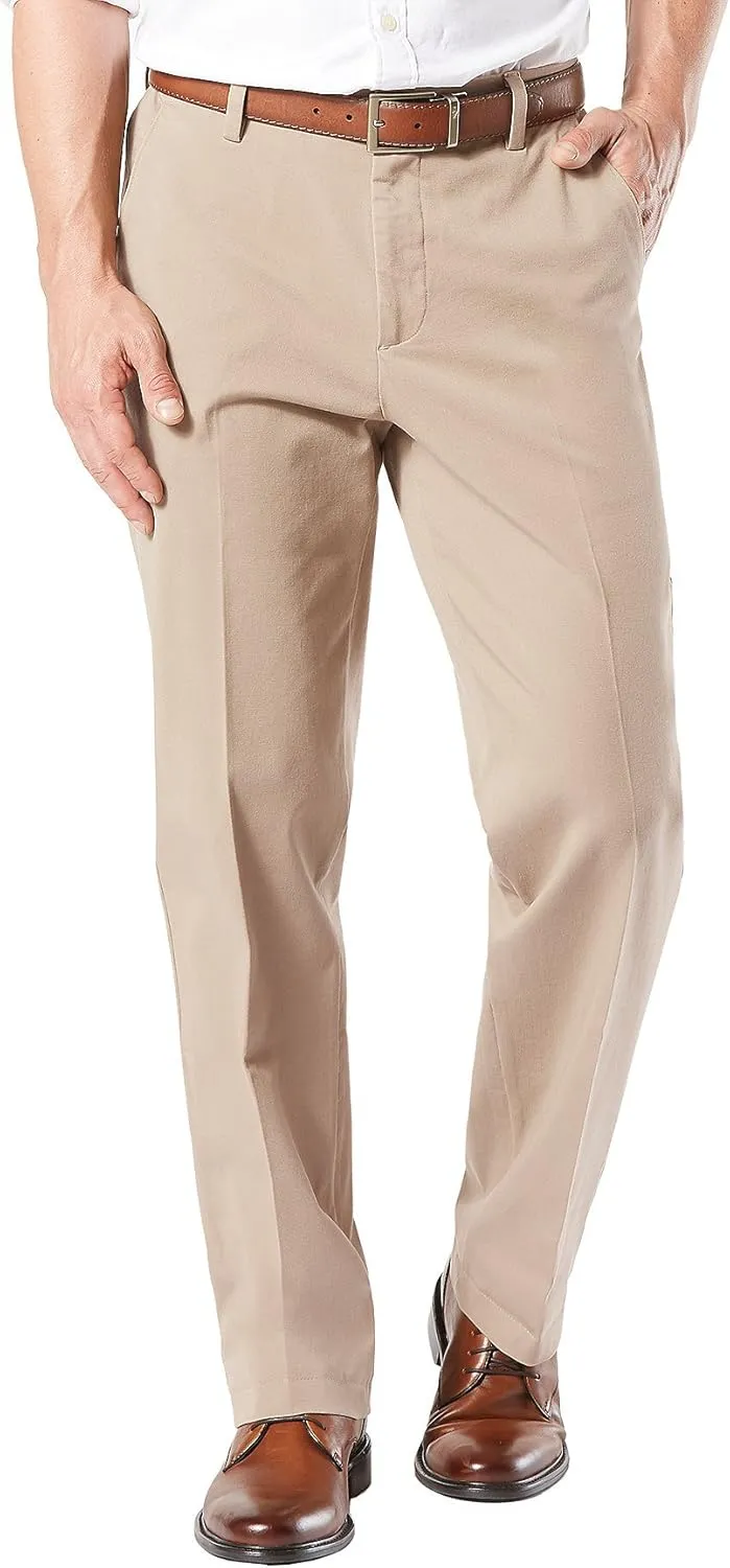 Dockers Men's Classic Fit Workday Khaki Smart 360 FLEX Pants (Standard and Big & Tall)