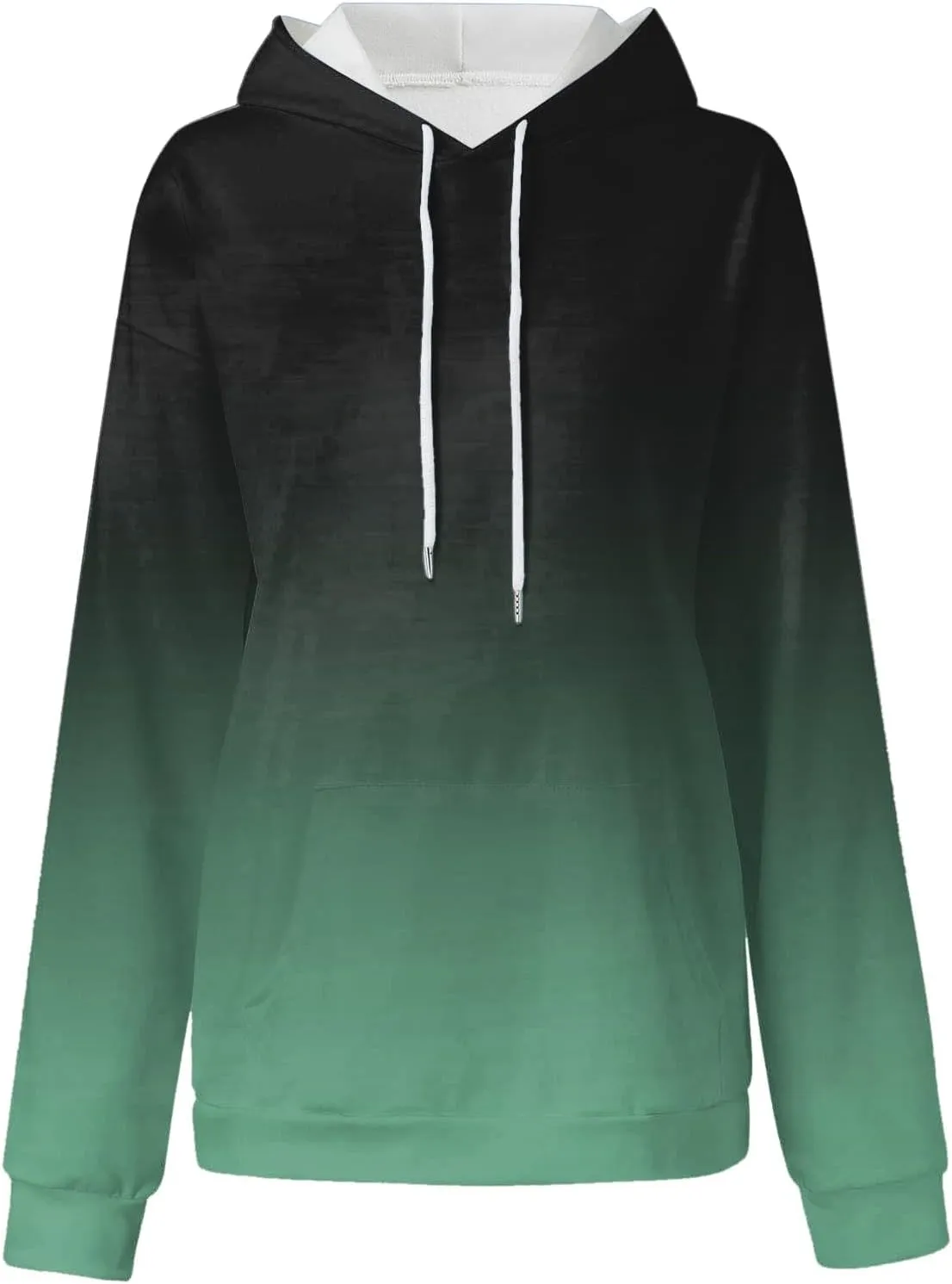 Fall Hoodies for Women, Tie Dye Oversized Hoodies for Women Drawstring Plus Size Pullover Sweatshirt with Pockets