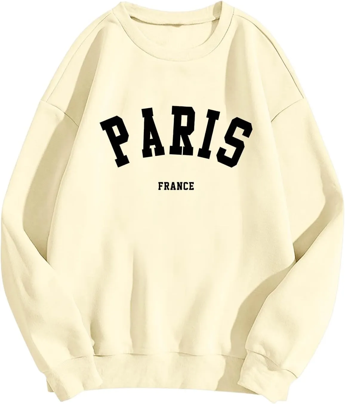 Fleece Women Set Women's Letter Graphic Hoodies Oversized Pullover Tops Casual Long Sleeve Hooded Print