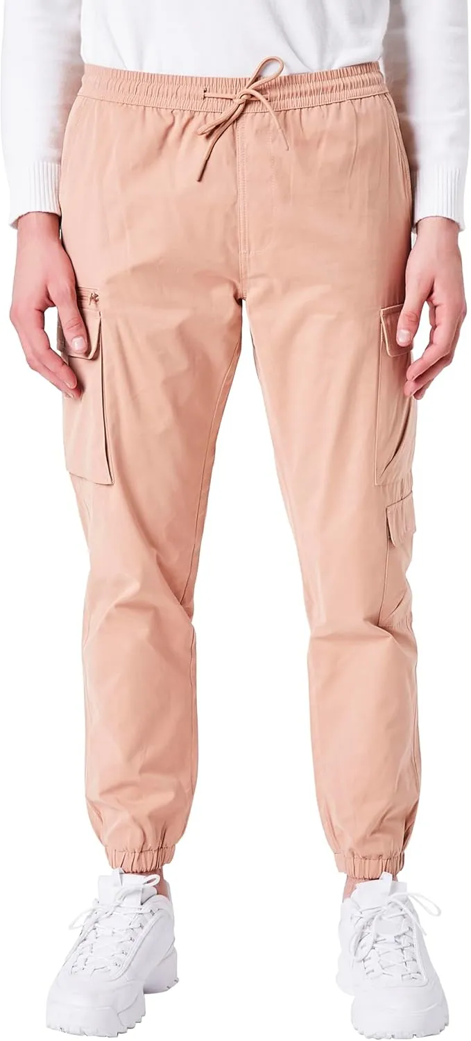 Forever 21 Women's Cargo Drawstring Joggers