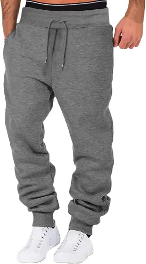 GIERIDUC Men's Drawstring Waist Cargo Pants Mens White Linen Dress Pants Mens Polyester Sweatpants Basketball Leggings Men