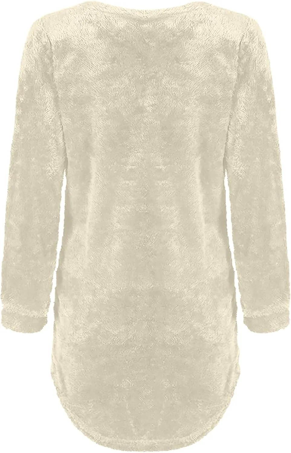 GIERIDUC Women's Long Sweatshirt Oversized Crewneck Long Sleeve Fuzzy Knit Casual Chunky Warm Fall Pullover Trendy Outfits