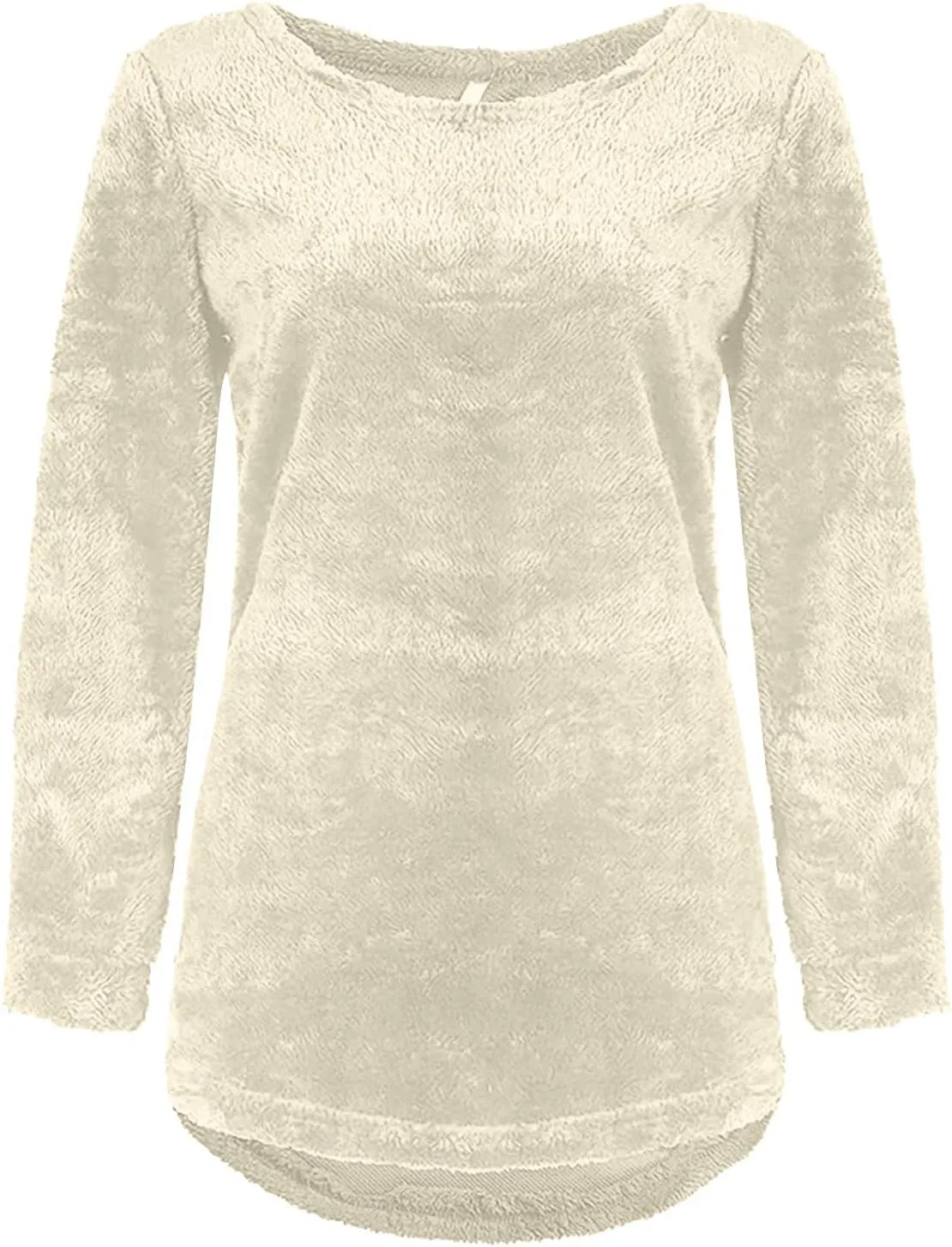 GIERIDUC Women's Long Sweatshirt Oversized Crewneck Long Sleeve Fuzzy Knit Casual Chunky Warm Fall Pullover Trendy Outfits