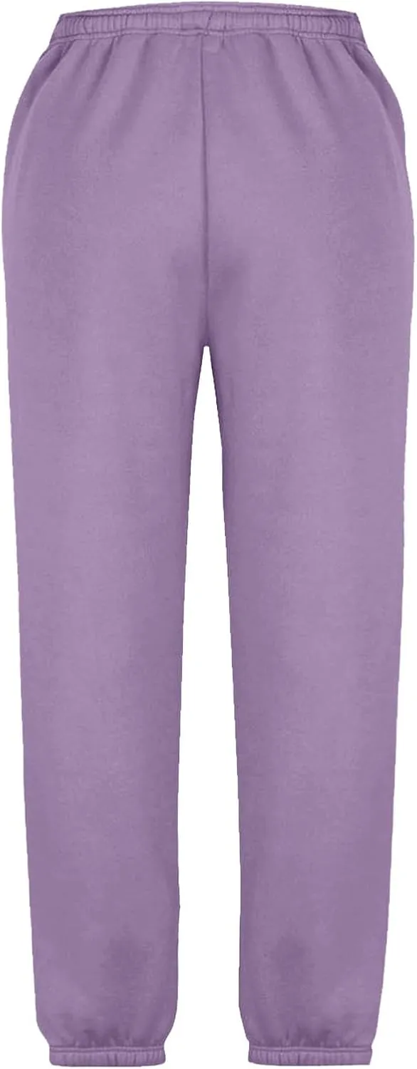 Girls Boys Cargo Pants Elastic Jogger Pants Kids Toddler Cotton Drawstring Sweatpants Casual Loose Fit Baggy Pants