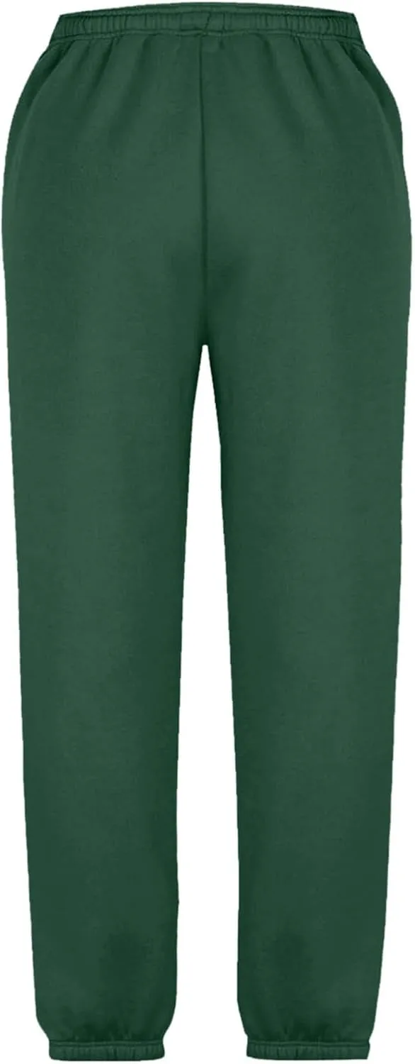 Girls Boys Cargo Pants Elastic Jogger Pants Kids Toddler Cotton Drawstring Sweatpants Casual Loose Fit Baggy Pants