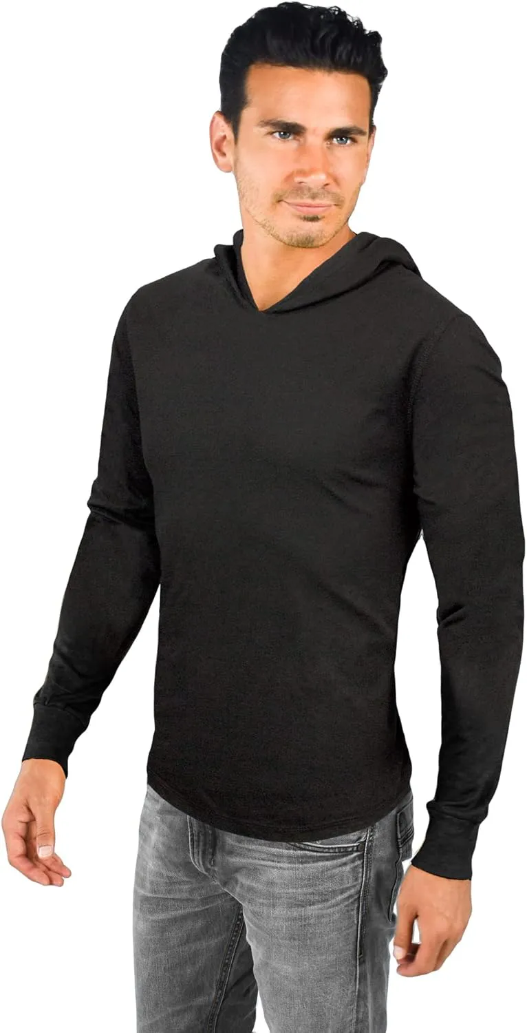 Greatest Tees Broadway Mens Hoodie Pullover Lightweight Long Sleeve S - XXL  Preshrunk Cotton, Fresh, Clean