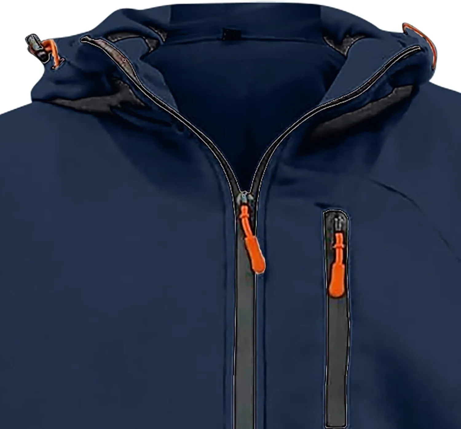 Hoodies for Men Full Zip up Lightweight Winter Hoodies Casual Fashion Sports Hooded Jacket Fall Tops with Zip Pockets