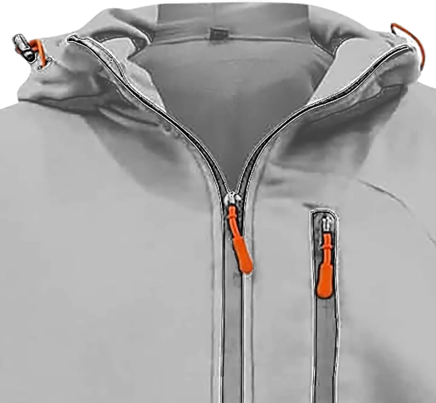 Hoodies for Men Full Zip up Lightweight Winter Hoodies Casual Fashion Sports Hooded Jacket Fall Tops with Zip Pockets