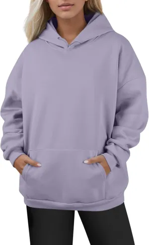 Hoodies Y2k Long Sleeve Pullover Sweatshirt Winter Fall Lightweight Sweatshirts Fleece Sweaters Oversized Clothes