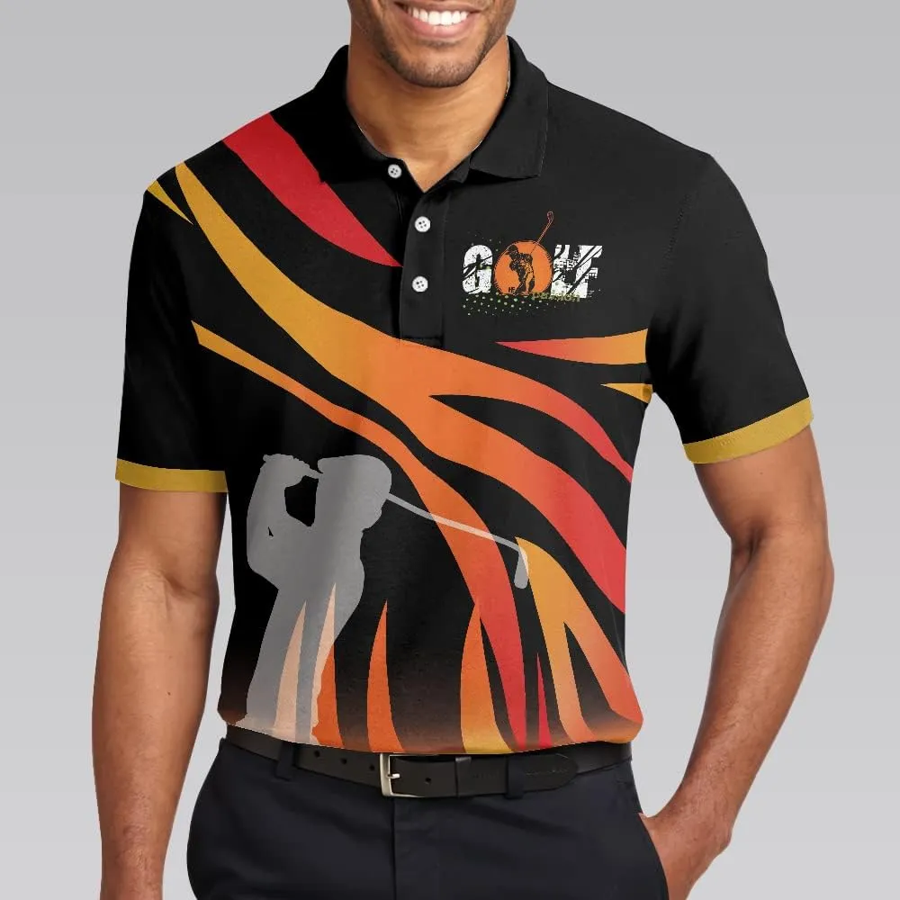 HYPERFAVOR Golf Shirts for Men- Quick-Dry Golf Polo Shirts- Smart Mens Golf Shirt Short Sleeve for Men