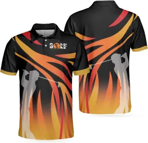 HYPERFAVOR Golf Shirts for Men- Quick-Dry Golf Polo Shirts- Smart Mens Golf Shirt Short Sleeve for Men