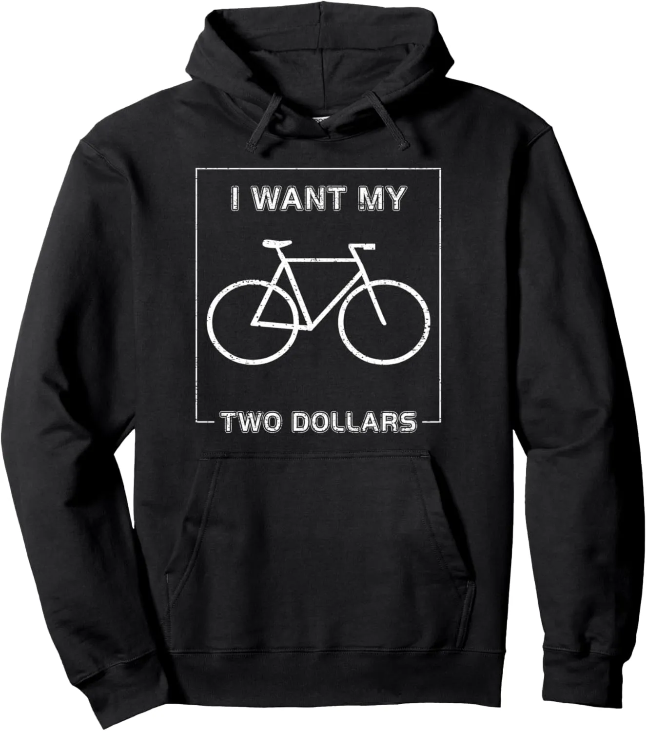 I Want My Two Dollars Funny $2 Movie Quote Retro 80s Vintage Pullover Hoodie