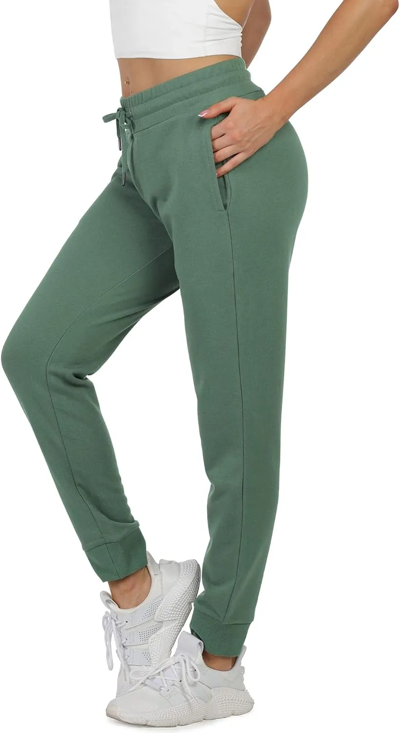 icyzone Women's Athletic Sweatpants Joggers with Pockets