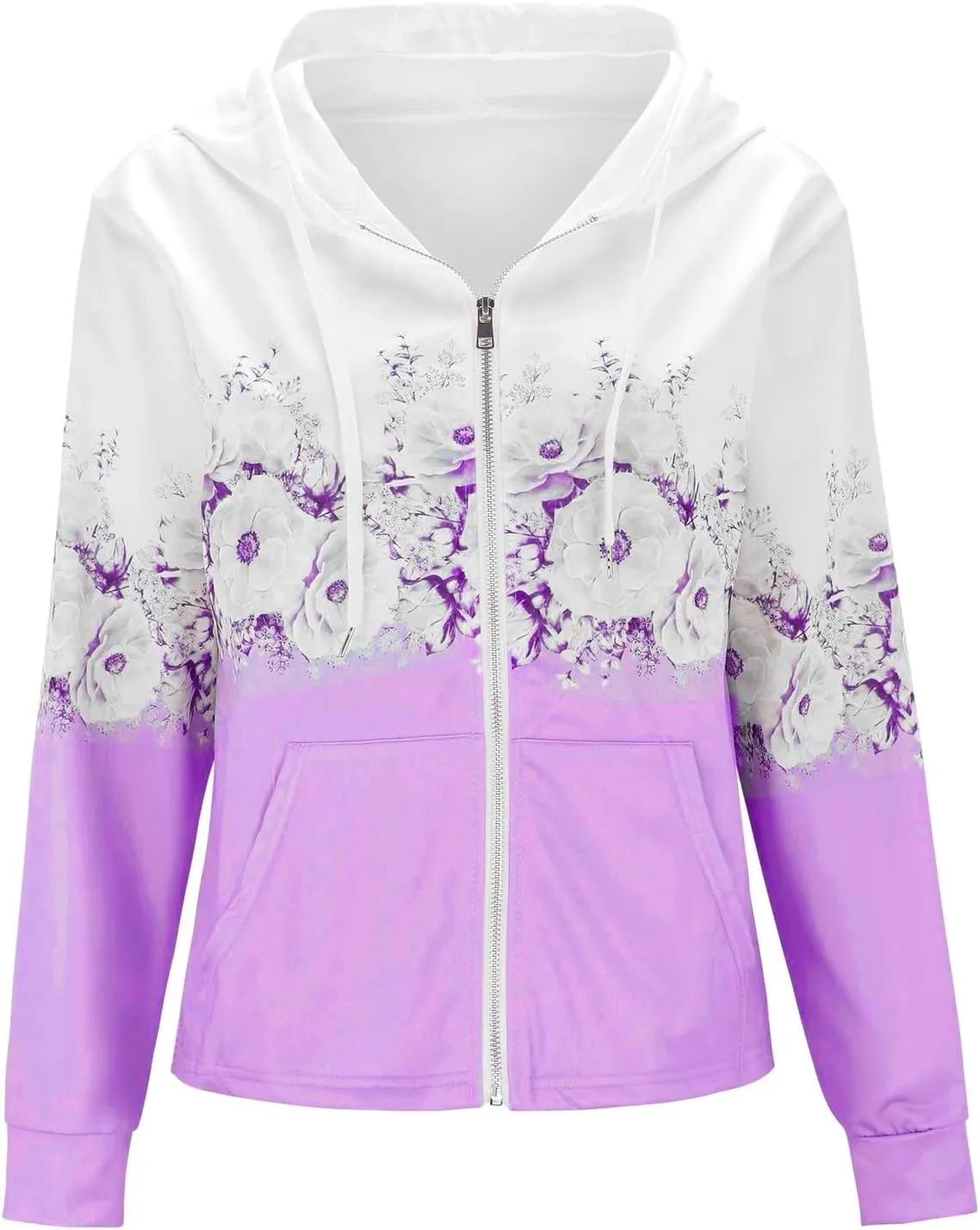 Jackets For Women Hooded Sweatshirt Long Sleeve Drawstring Sweatshirt Loose Sweatshirt With Pockets Hoodie For Women