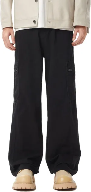 Jeans for Men Relaxed Fit Hip Hop Star Pants Denim Loose Goth Fashion Streetwear Straight Mid Rise Jeans Men's