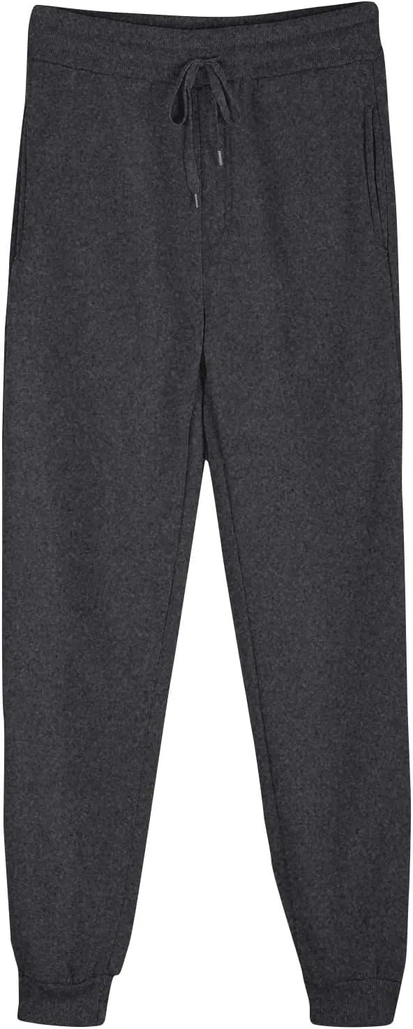 Joggers for Women High Waisted Drawstring Baggy Sweatpants Casual Fleece Joggers with Pockets Athletic Pant