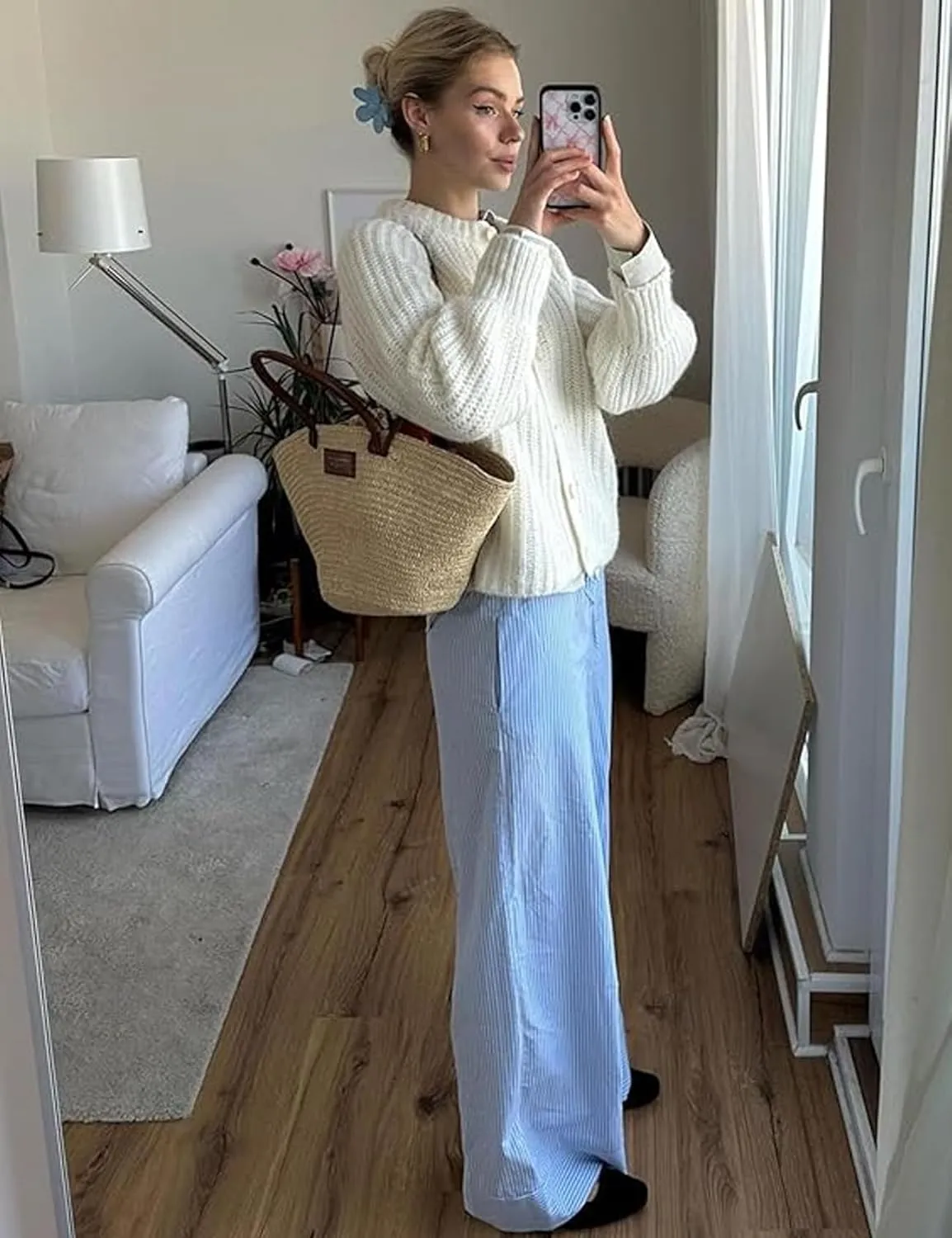 Knitted Chunky Cardigan Sweaters for Women Button Down Cardigans Open Front Sweater Tops Y2k Outwear Coats
