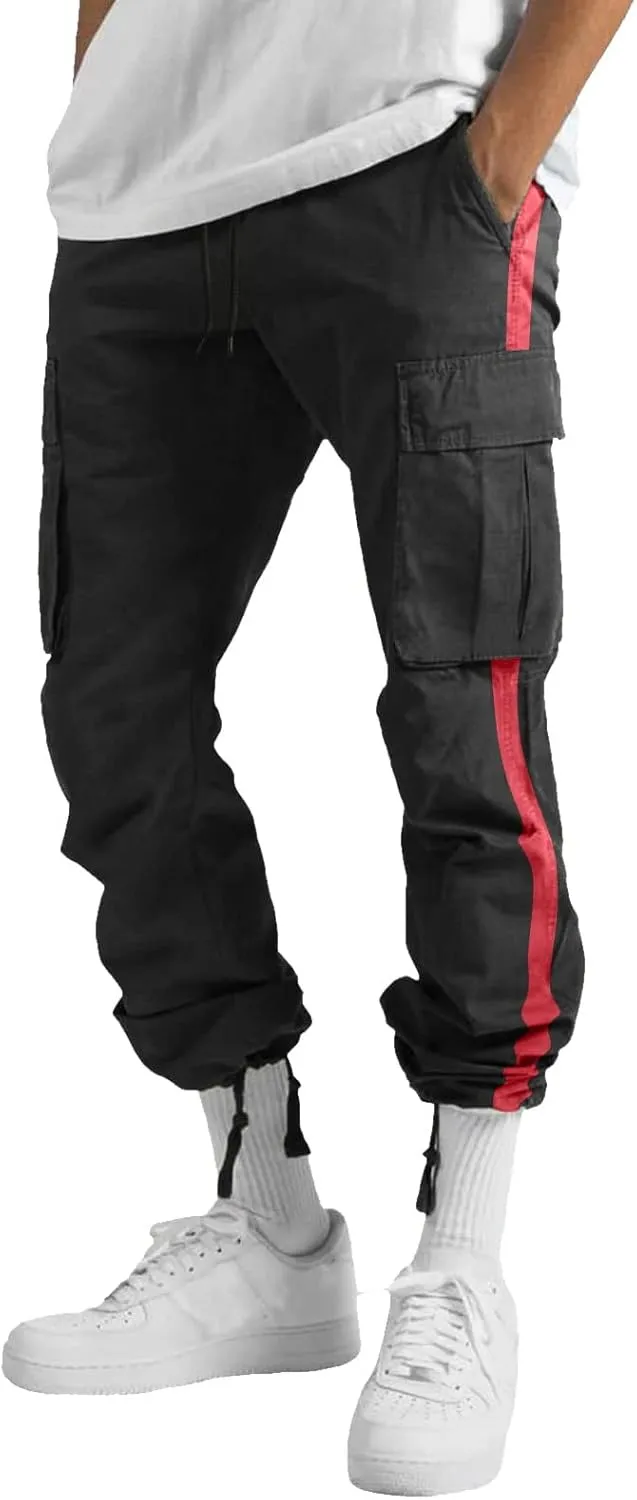 LCMTWX Mens Sweatpants Pants Casual Jogging Sports Elastic with Pockets Men's Men's Pants Drawstring Joggers