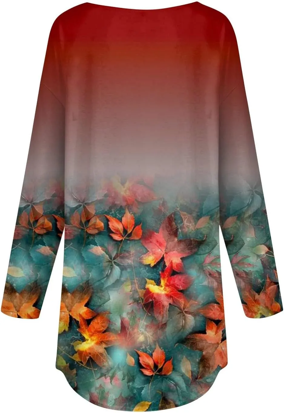 Long Sleeve T Shirts for Women Crewneck Printed Shirt Casual Pullovers Tunic Fashion Tops Comfy Fall Sweatshirts