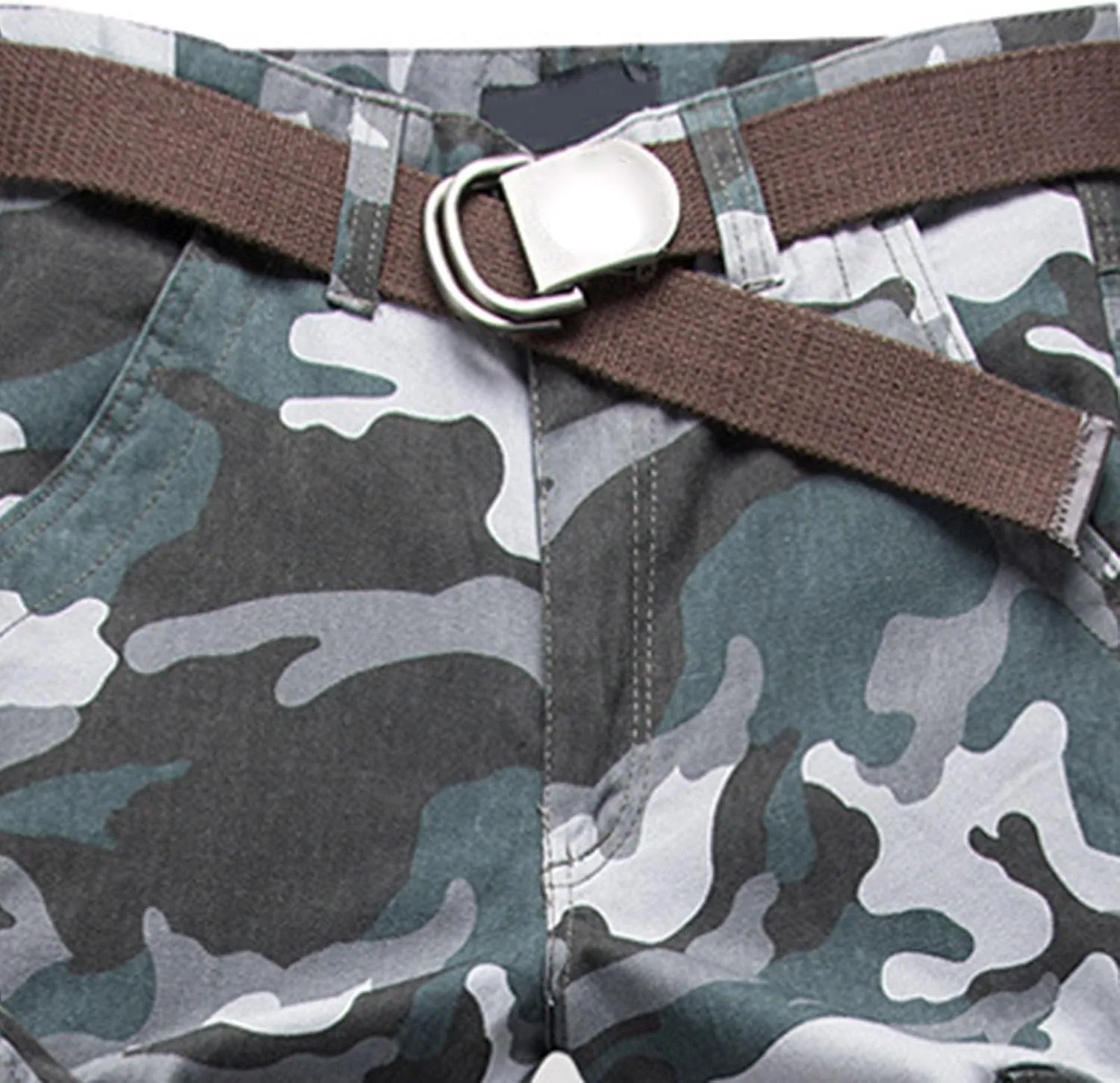 Men Cargo Pants Baggy Outdoor Waterproof Hiking Work Pants Stretch Multi Pockets Lightweight Classic Tactical Pants