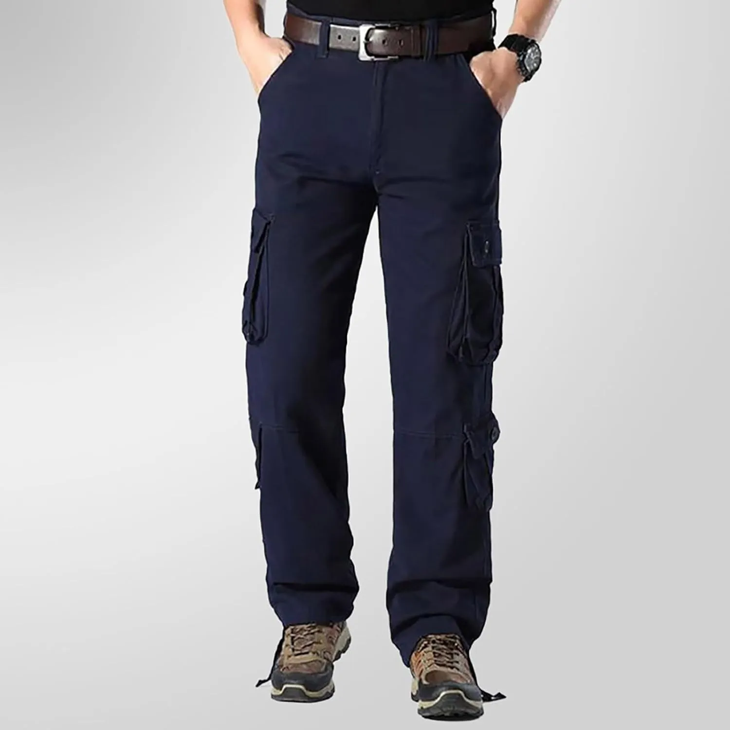 Men's Athletic Joggers Casual Gym Sweatpants Relaxed Fit Workout Running Track Pants with Pockets Mens Cargo Pants