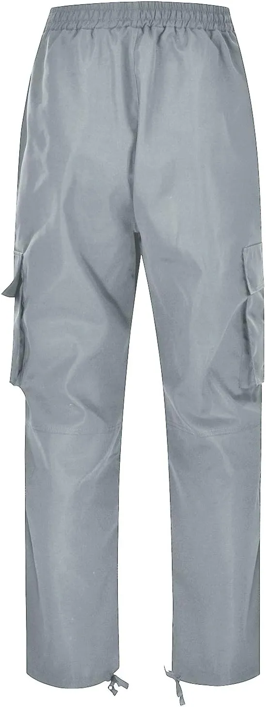 Mens Cargo Pants Casual Relaxed Fit Joggers Athletic Pants Cotton Loose Workout Straight Sweatpants Lightweight