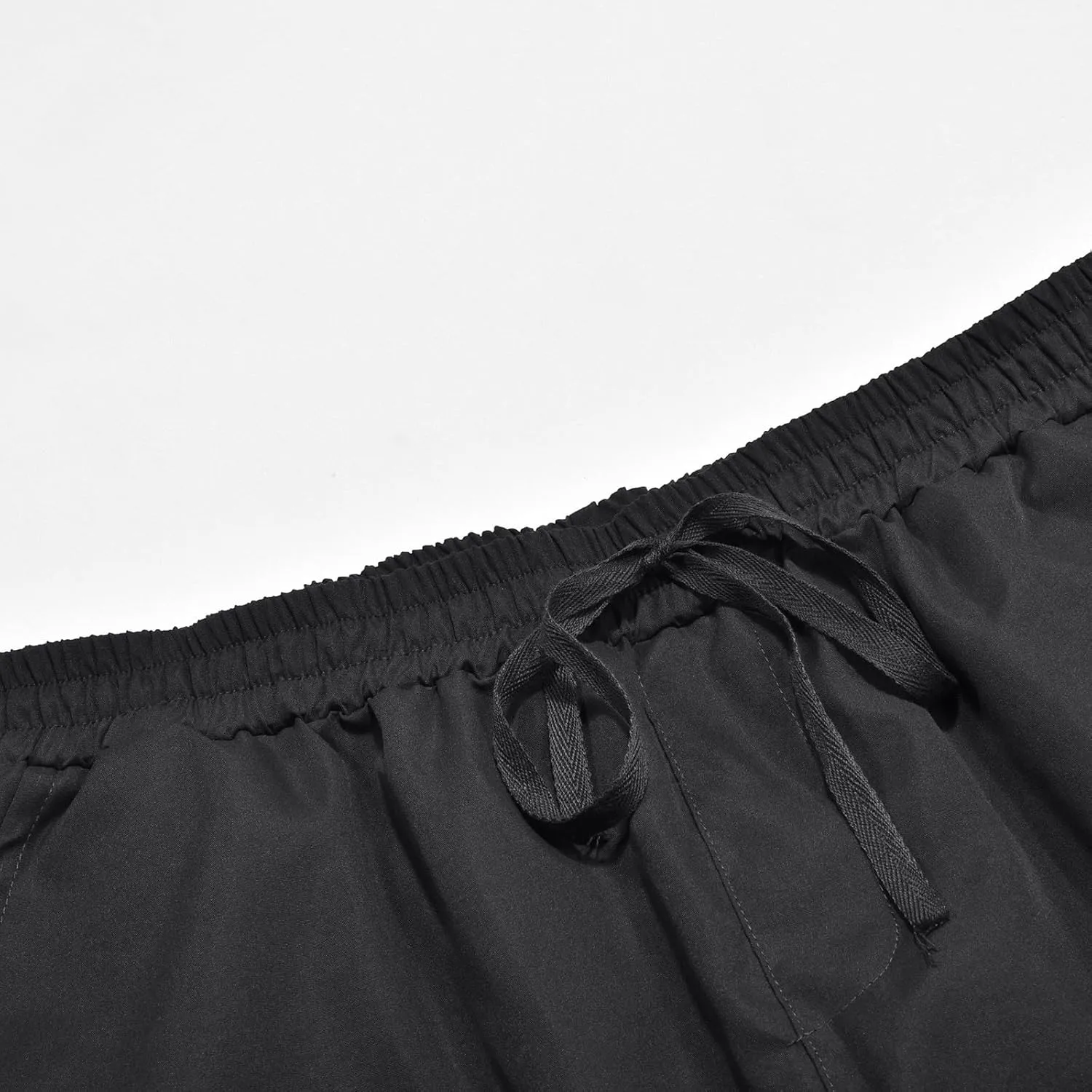 Mens Cargo Pants Casual Relaxed Fit Joggers Athletic Pants Cotton Loose Workout Straight Sweatpants Lightweight