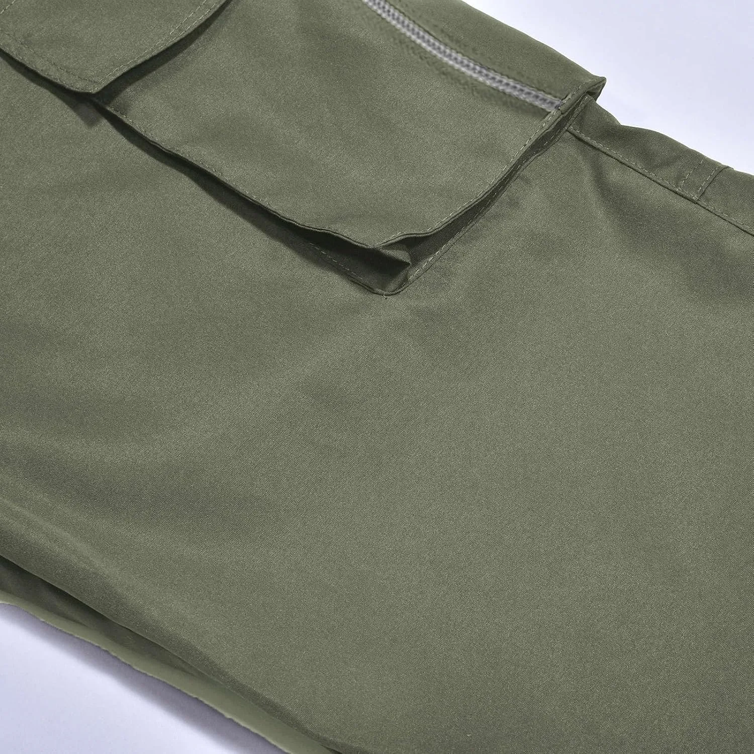 Mens Cargo Pants Casual Relaxed Fit Joggers Athletic Pants Cotton Loose Workout Straight Sweatpants Lightweight