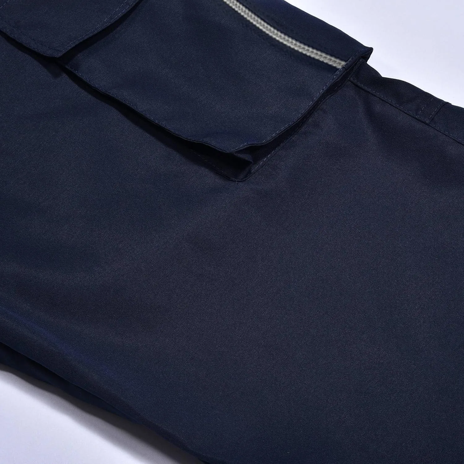 Mens Cargo Pants Casual Relaxed Fit Joggers Athletic Pants Cotton Loose Workout Straight Sweatpants Lightweight