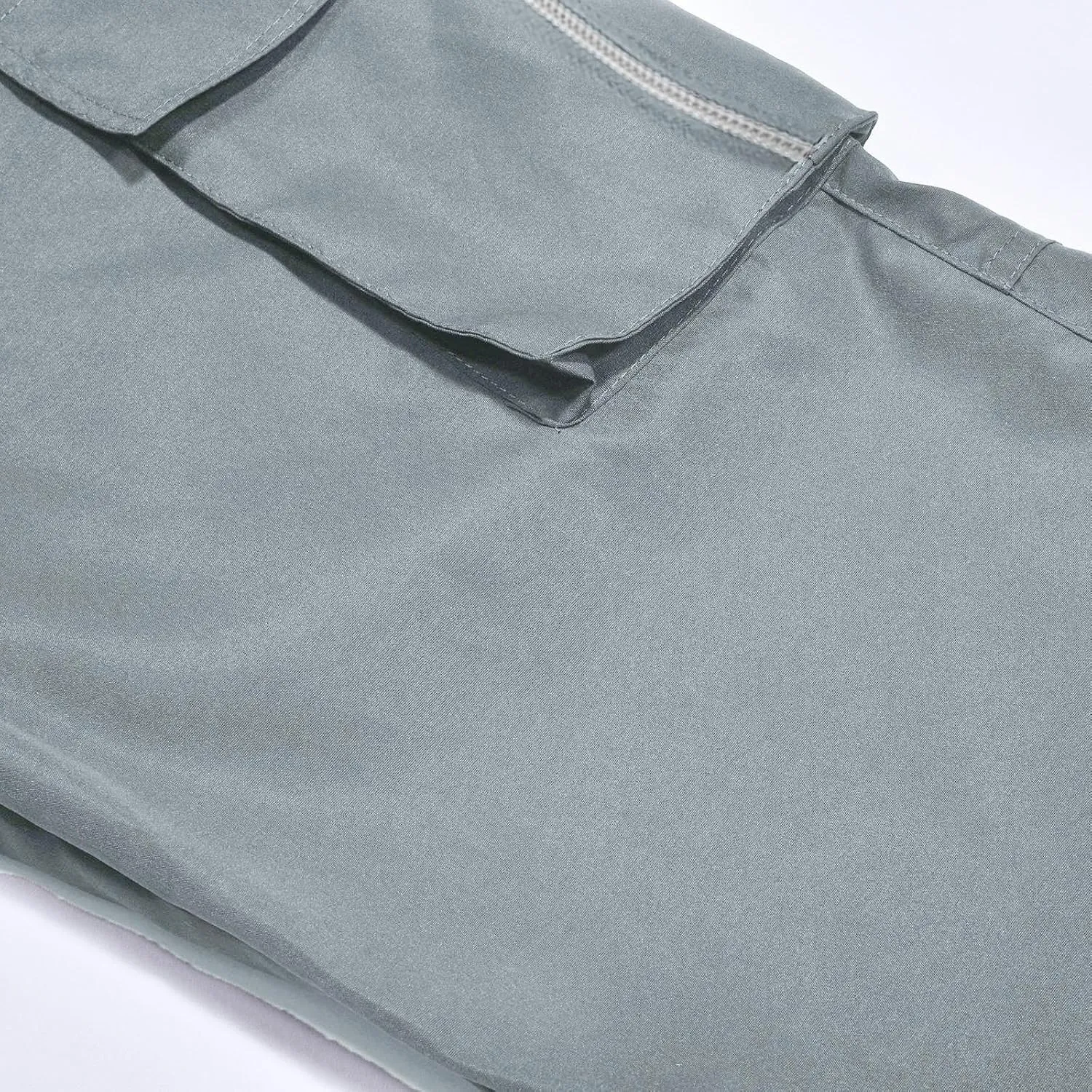 Mens Cargo Pants Casual Relaxed Fit Joggers Athletic Pants Cotton Loose Workout Straight Sweatpants Lightweight