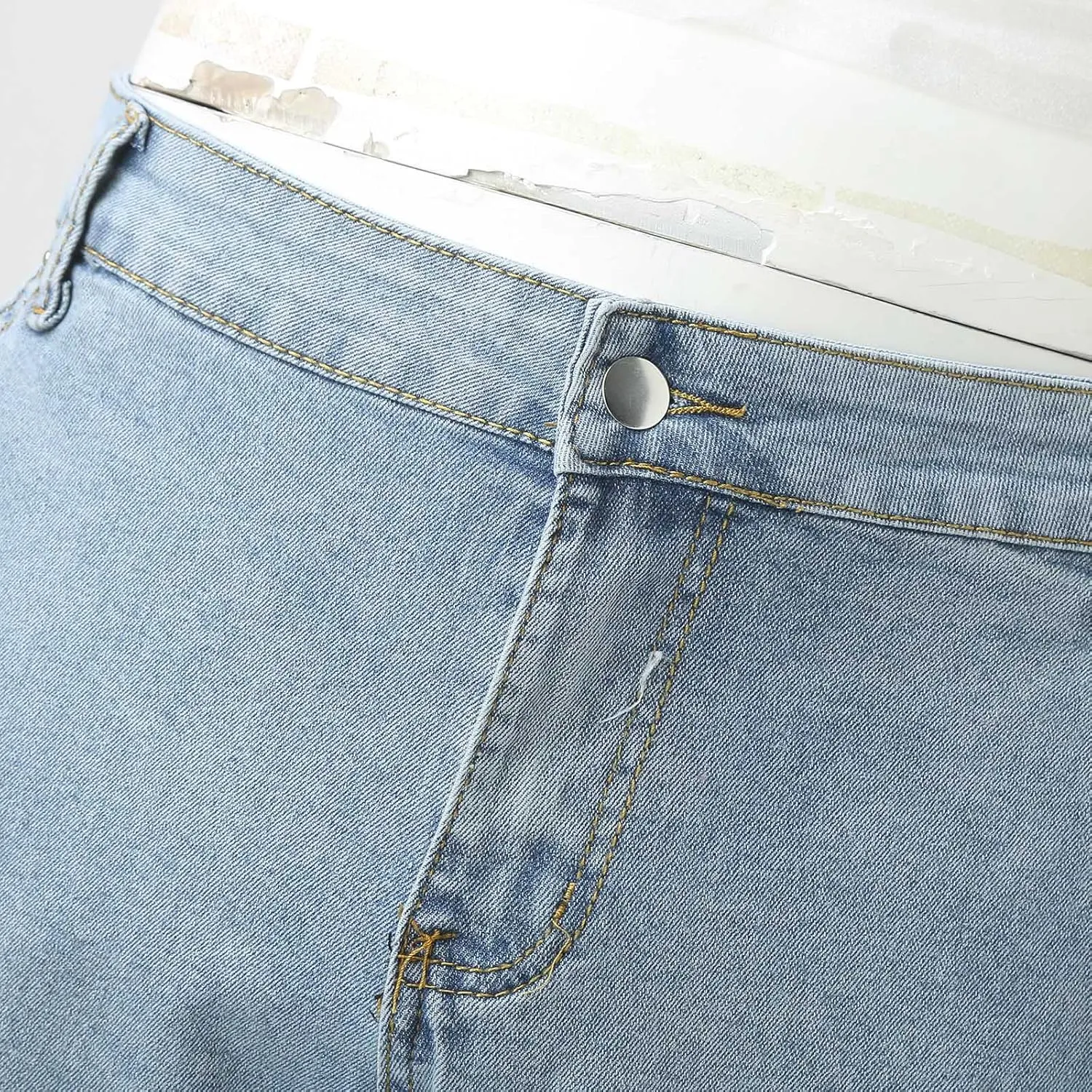 Men's Relaxed Fit Jeans Slim Fit Casual Tapered Jeans Straight Leg Tapered Leg Jeans Stretch Denim Pants